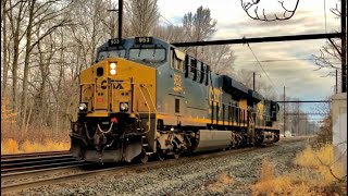 CSX M422/M404 \u0026 More First Trains Of 2023