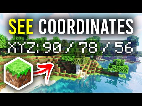 How do you show coordinates?