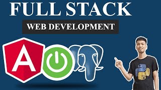 Spring Boot & Angular & PostgreSQL Full Stack Web Development(Part1): Setup