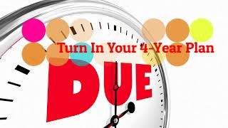 How To Turn In the 4 Year Plan in Xello