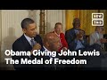 Watch Obama Award John Lewis the Presidential Medal of Freedom | NowThis