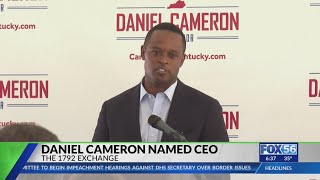 Daniel Cameron named CEO of The 1792 Exchange