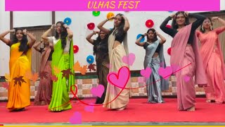 Class 12 girls dance #gurukul #dance #groupdance #dancedhamaka #ulhasculturalfest #collegeculturals