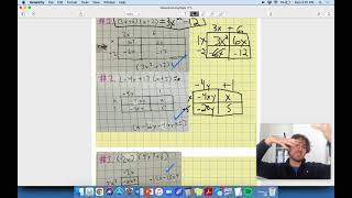 Multiplying using a Generic Rectangle Homework Explained