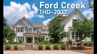 Tour of Luxury European Farmhouse Plan | THD-2037