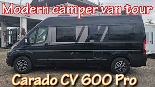 60k, new 2024 camper van. Carado CV 600 Pro. Available now!