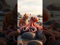 An Amazing Fusion of Cat and Octopus #Fusion #animalfusion #hybrids #shorts #youtubeshorts