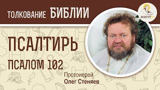 Псалтирь. Псалом 102. Протоиерей Олег Стеняев. Библия