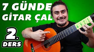 7 GÜNDE GİTAR NASIL ÇALINIR? - Gitar Dersi #2 (Solo ve Tab)