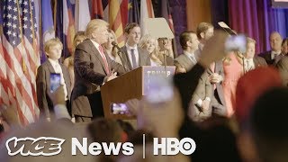 Inside The Javits Convention Center On Election Night (HBO)