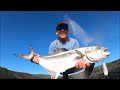 spinning plugs for garrick at mazeppa island on south africa s transkei wildcoast