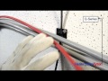 Q-Series cable tie: for easy Pre-Locking and Blind Assembly - with gloves