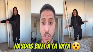 NASDAS BILEL À LA VILLA #nasdas #nasdasstory #snapchat