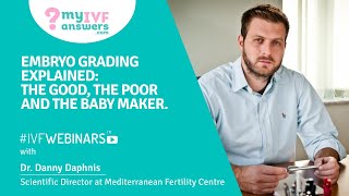 Embryo grading explained the good, the poor, and the baby maker #IVFWEBINARS