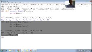 88 Python Tuple Variable length of arguments Python Programming Tutorial for Beginner to Advance Wit