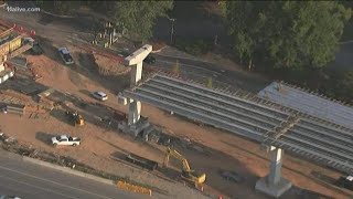 Contractor dies along I-285, Georgia 400