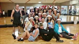 GREETING FROM ZUMBA CLASS  (LA FITNESS) TORONTO - 2015