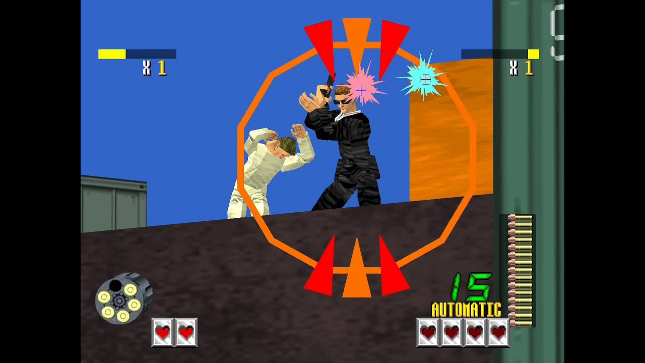 Virtua Cop Arcade 2 Player - YouTube