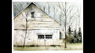 Barn Painting In Watercolor - with Chris Petri