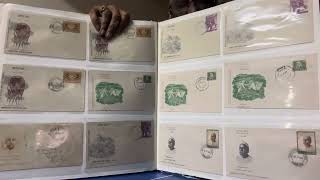 Philately -Retro First Day covers Preservation