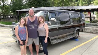 Meredith's 1988 Custom Chevy G20 Van.