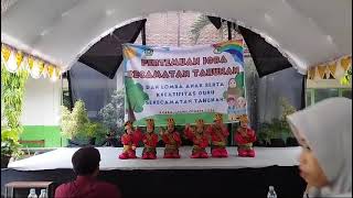 Tari kreasi Anak RA ZW