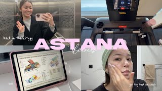 astana diaries | начало учебы, рутина и обычные дни 🎧