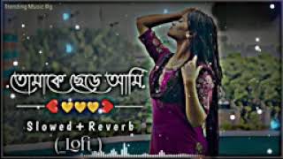 Tomake Chere Ami Ki Niye Thakbo ||তোমাকে ছেড়ে আমি কি নিয়ে || Slowed+Reverd || Bangla Trending Song