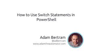 How to Use Switch Statements in PowerShell