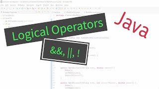 Java - Logical Operators including Short Circuit.