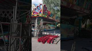 Musikexpress Kinzler Wilder  Aufbau Kirmes Heilbronn #kirmes #heilbronn #trending #2023 #new #fyp