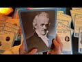 asmr sorting u.s. presidents fact cards in chronological order video prep behind the scenes