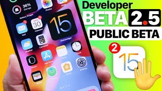 iOS 15 BETA 2.5 & iOS 15 (Public) BETA 2 Released - WATCH THIS BEFORE YOU UPDATE!