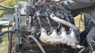 Express van engine removal pt.2