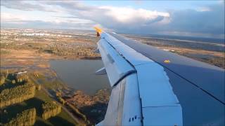 Novosibirsk - Tolmachevo [OVB] approach \u0026 landing A319 \