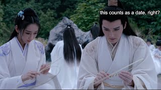 Jiang Yanli and Jin Zixuan being chaotic/awkward for 5 minutes totally straight