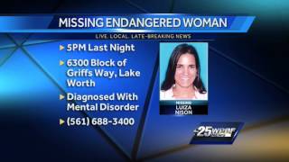 PBSO issues alert for missing endangered woman