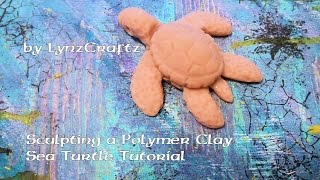 #diy  #polymerclay  Simple Sea Turtle Free Tutorial