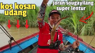 Mancing Di Kos-Kosan Udang Bersama Angler-Angler Sang3k'an | Pakai Joran Sougayilang Super Lentur