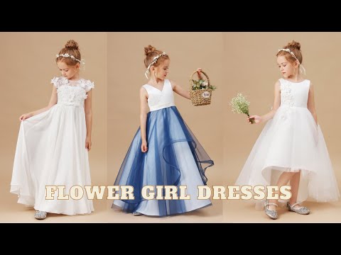 What Colour should flower girl dresses be?