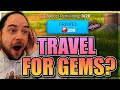 Spend gems to travel? [update notes review] Rise of Kingdoms