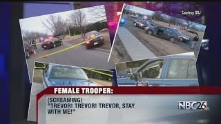 Dash cam video captures scene of shoot out that killed Trooper Trevor Casper