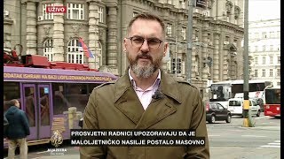 Subotić: Prosvjetni radnici traže zaštitu od nasilja u školama