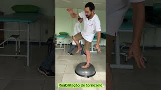 Treino proprioceptivo para tornozelo