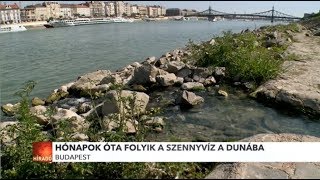 Hónapok óta folyik a szennyvíz a Dunába