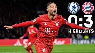 All Goals and Emotions of FC Bayern's 3-0 over Chelsea FC | Highlights
