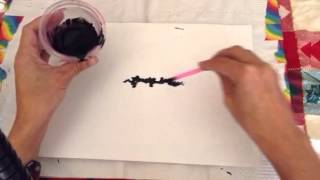 Ink Blot Tutorial using the Ultra Duster Technique