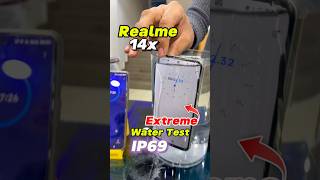 Realme 14x Extreme Water Test 😱 #shorts #realme #realme14x5g