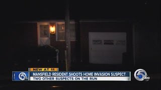 Mansfield resident shoots home invasion suspect