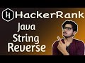 Java String Reverse HackerRank Solution | Java String Builder | Palindrome in Java |